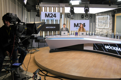 Экскурсия на телеканал «Москва 24» по направлению «Медиа и коммуникации» 27 мая