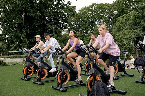 Тренировка на сайклах от Spirit.Fitness